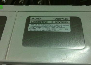 आम तौर पर सफेद 800 (आरजीबी) × 600 एलसीडी फ्लैट स्क्रीन मॉनिटर एसवीजीए SHARP LQ084S3DG01