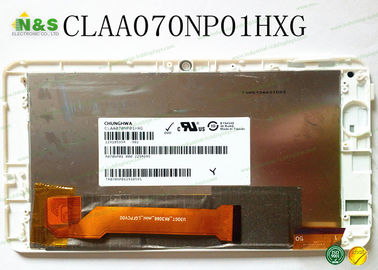 CLAA070NP01HXG टीएफटी एलसीडी मॉड्यूल, सीपीटी 1024 × 600 7 एलसीडी स्क्रीन 250 आम तौर पर काला