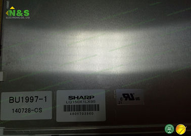 LQ150X1LX95 सामान्य रूप से ब्लैक शार्प एलसीडी पैनल 15.0 इंच 304.1 × 228.1 मिमी के साथ